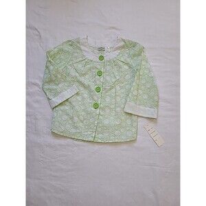 Harve Benard Womens Green Blazer Size S Green CROP jacket Summer